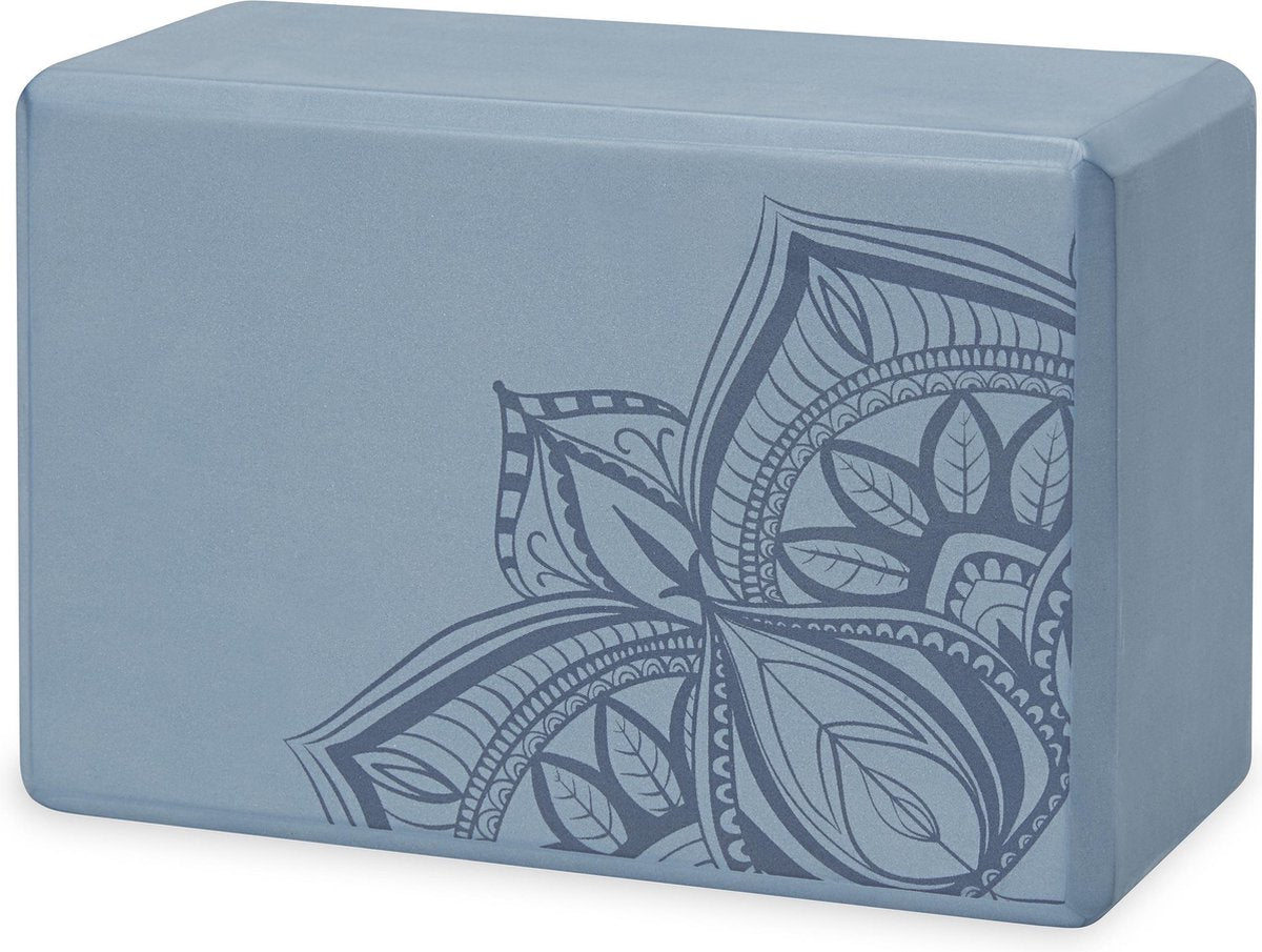 Gaiam - Yogablok - Blauw