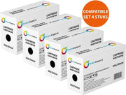 4x Huismerk toner Hp 85A Ce285A Laserjet Pro P1002 Zwart Toners-kopen_nl