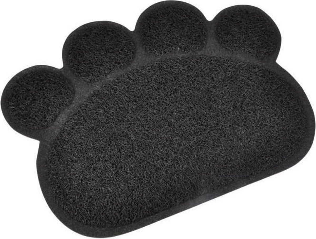 Kattenbakvulling PVC Pattou - 30x40 cm - Zwart - Voor cat