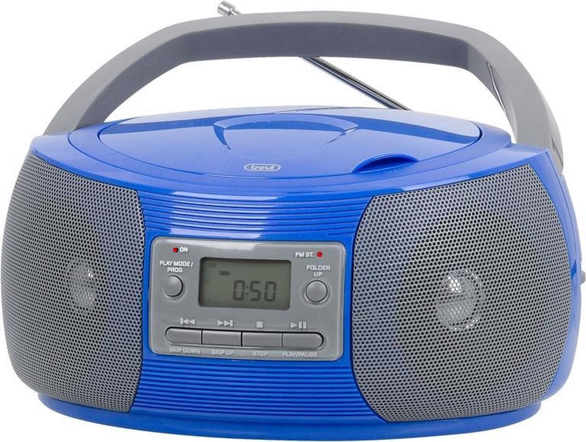 Trevi CMP 524 DIGITAAL MP3 2.4W Blauw