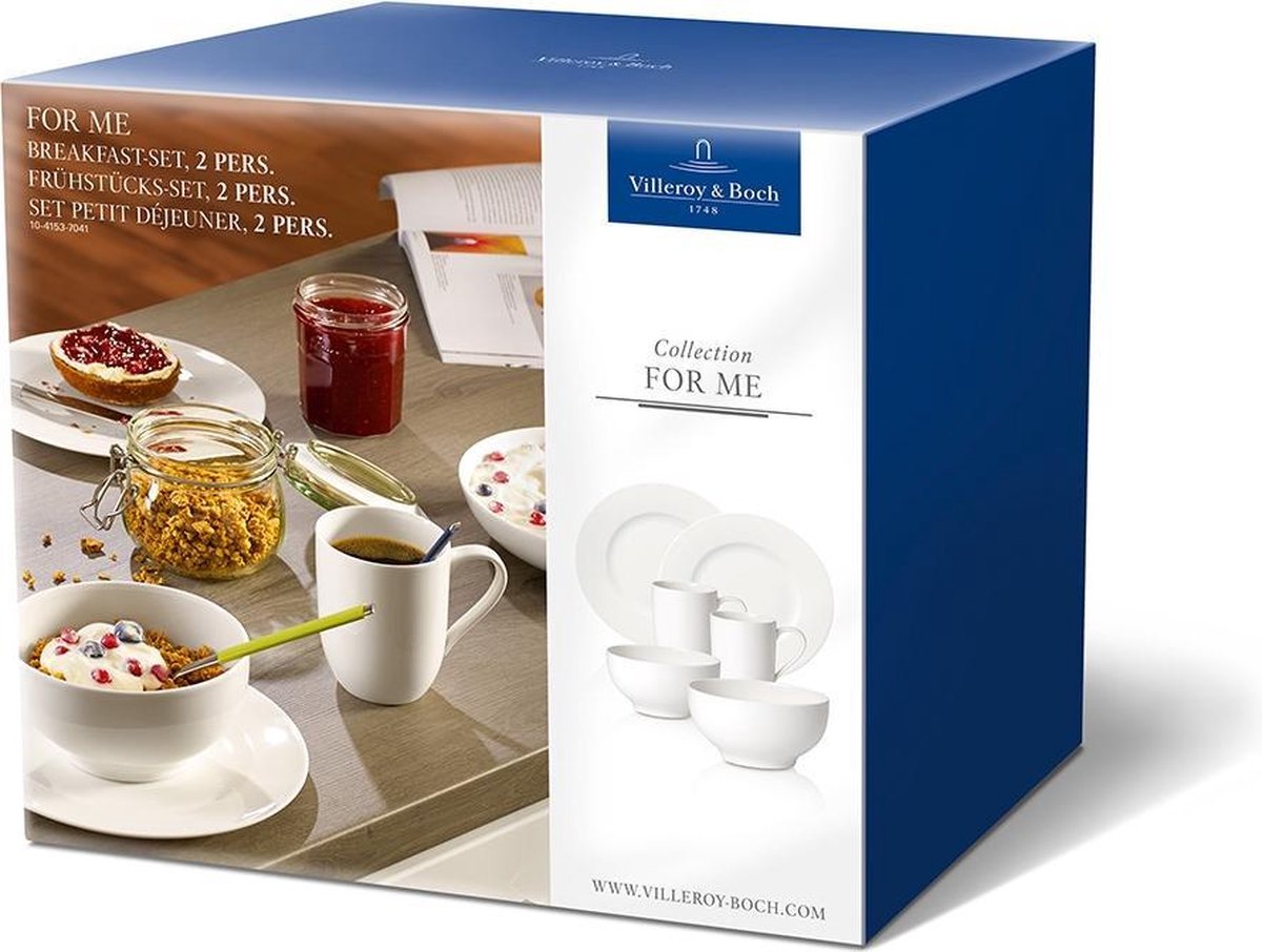 Villeroy & Boch For Me Breakfast Set 2 Pers.