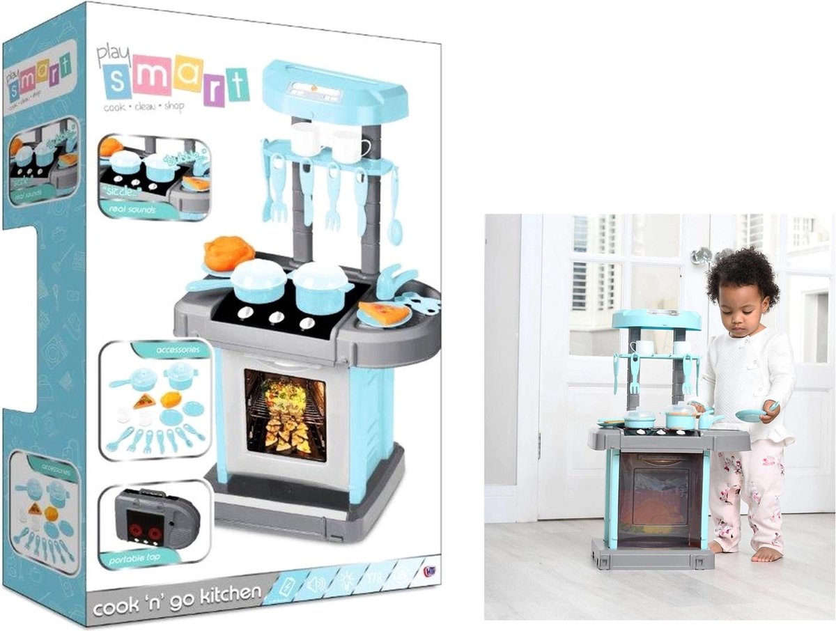 Keuken - Speelkeuken - Kinder speelgoed - Koken - Smart Cook - Vanaf 3 jaar - 65 cm hoog