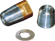TOR Marine zinken Anode met Dopmoer M24 voor Schroefas Ø40mm