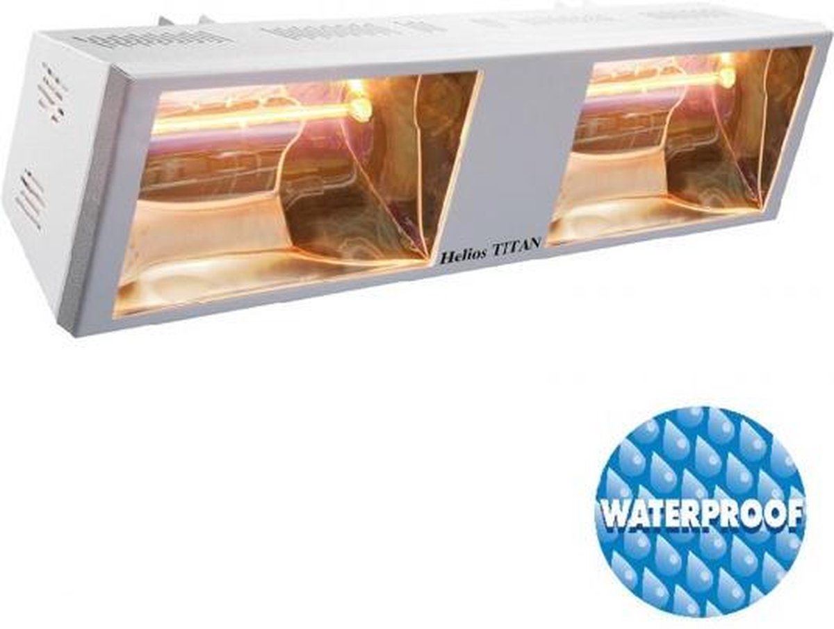 Industriële korte golf straler Helios TITAN EHT2 30 3000  Watt