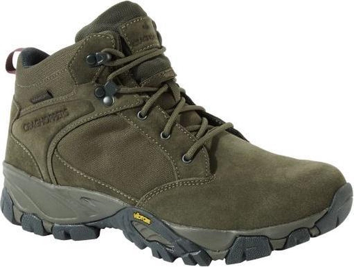 Craghoppers Wandelschoenen Salado Mid Heren Suede Kaki Mt 48