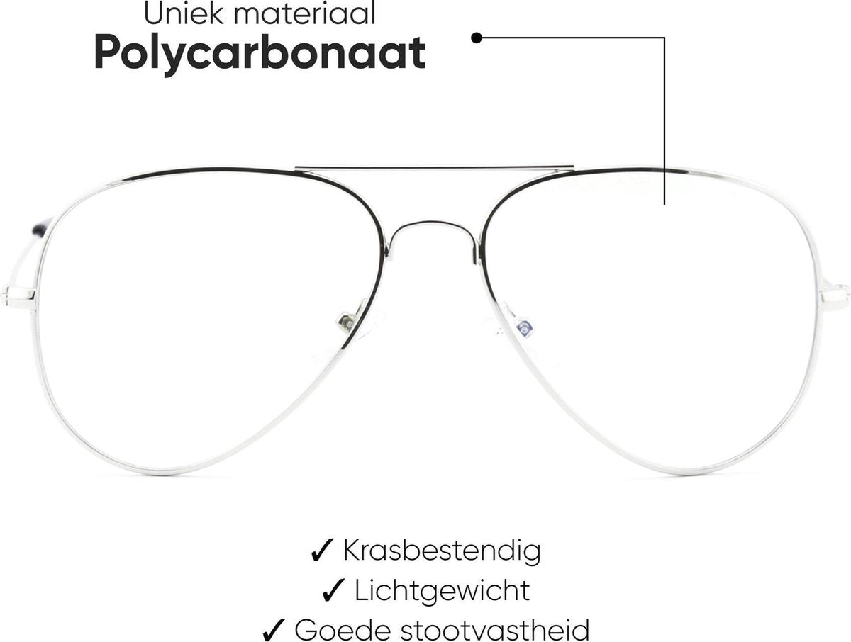 Computerbril - Blauw Licht Bril - Blue Light Glasses - Beeldschermbril - Unisex