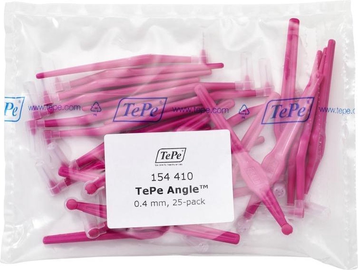 Tepe Angle Roze 0.4mm - 3 x 25 stuks - Voordeelverpakking