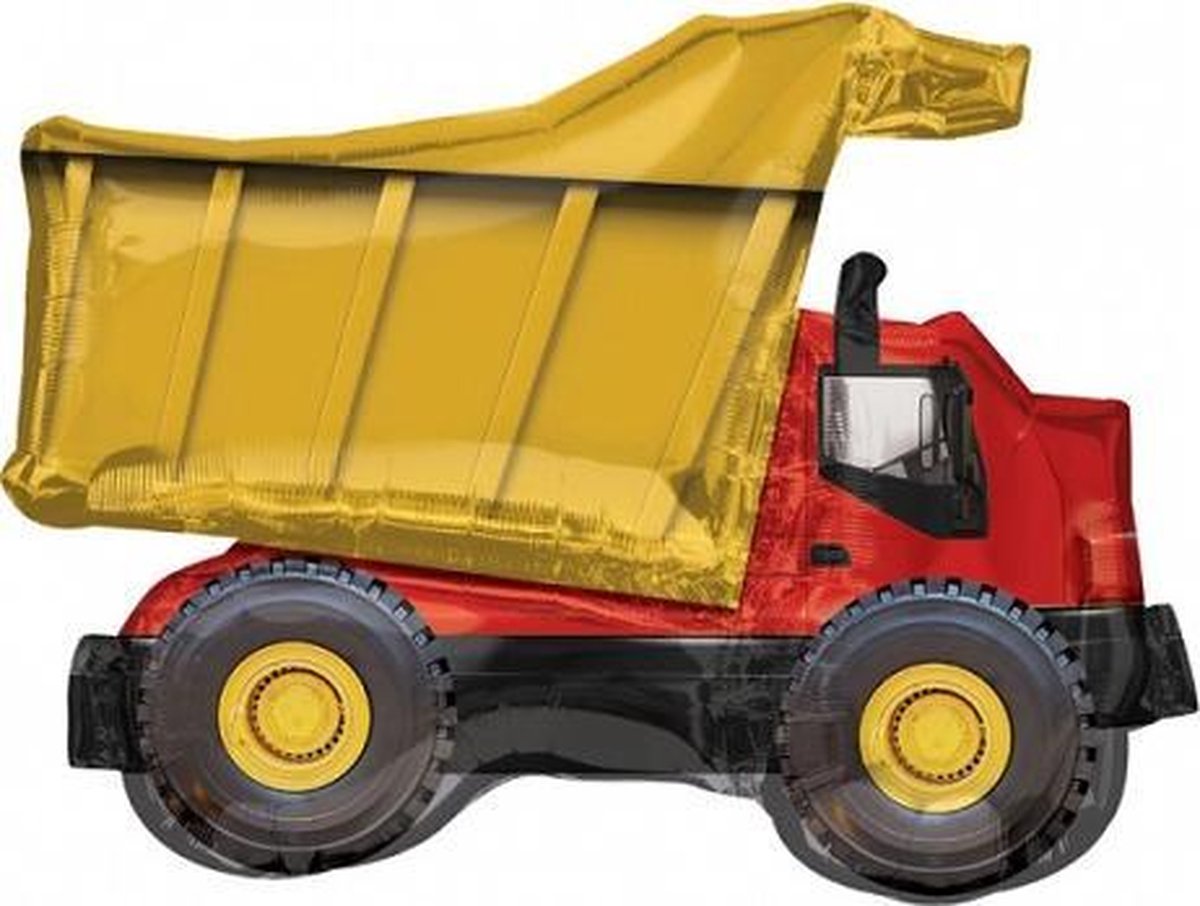 Folieballon supershape kiepwagen