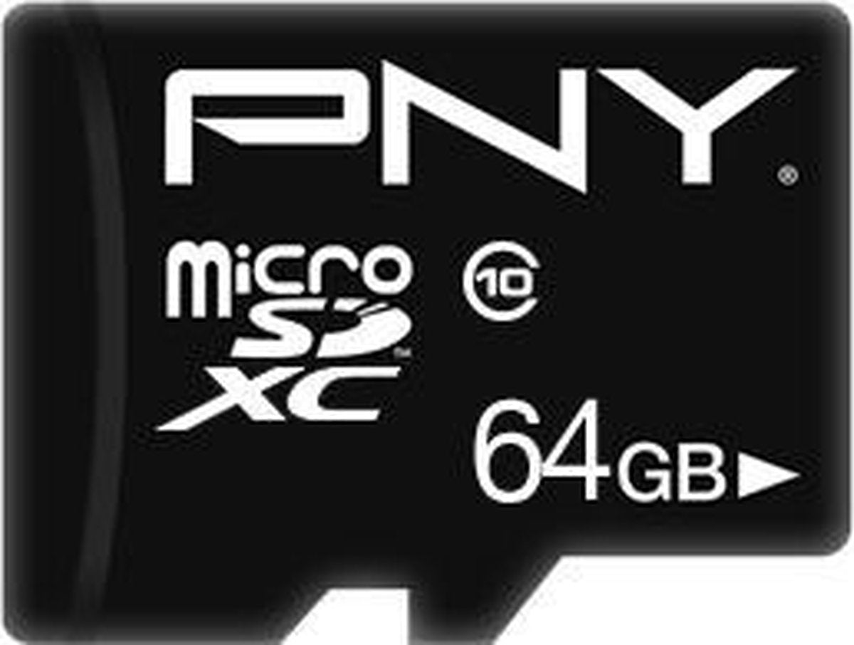 PNY Performance Plus flashgeheugen 64 GB MicroSDXC Klasse 10