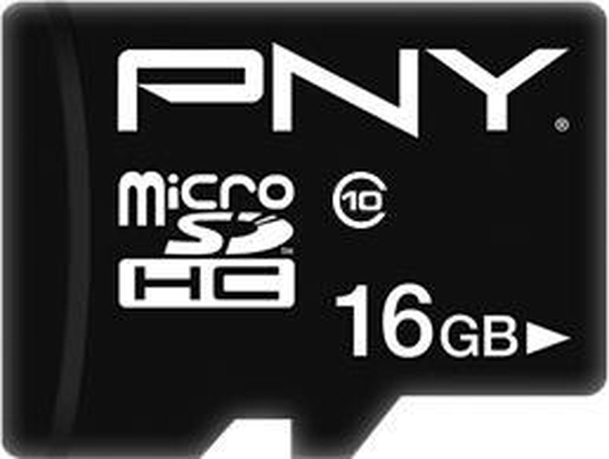 PNY Performance Plus flashgeheugen 16 GB MicroSDHC Klasse 10