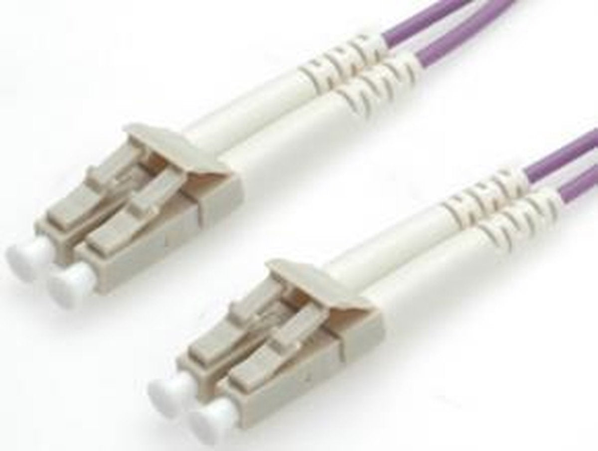 Equip 255513 Glasvezel kabel 3 m OM4 LC Violet