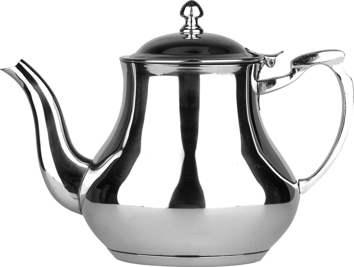 BIKO - Marokkaanse theepot Agadir - RVS - 1