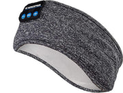 EverestPeak® Slaapmasker - Slaaptrainer - Met 3 in 1 koptelefoon - Bluetooth - 25x10CM- Grijs