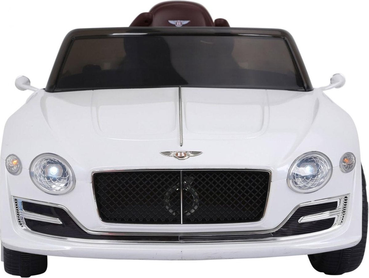 Elektrische Kinderauto Bentley EXP 12V met Afstandsbediening - Wit