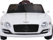 Elektrische Kinderauto Bentley EXP 12V met Afstandsbediening - Wit