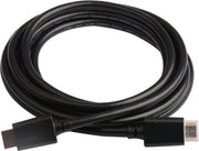 TECHly HDMI Aansluitkabel 2.00 m ICOC-HDMI21-8-020 Zwart [1x HDMI-stekker - 1x HDMI-stekker]