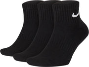Nike Everyday Cushion Ankle Sokken Sokken (regular) - Maat 46-50 - Unisex - zwart/wit
