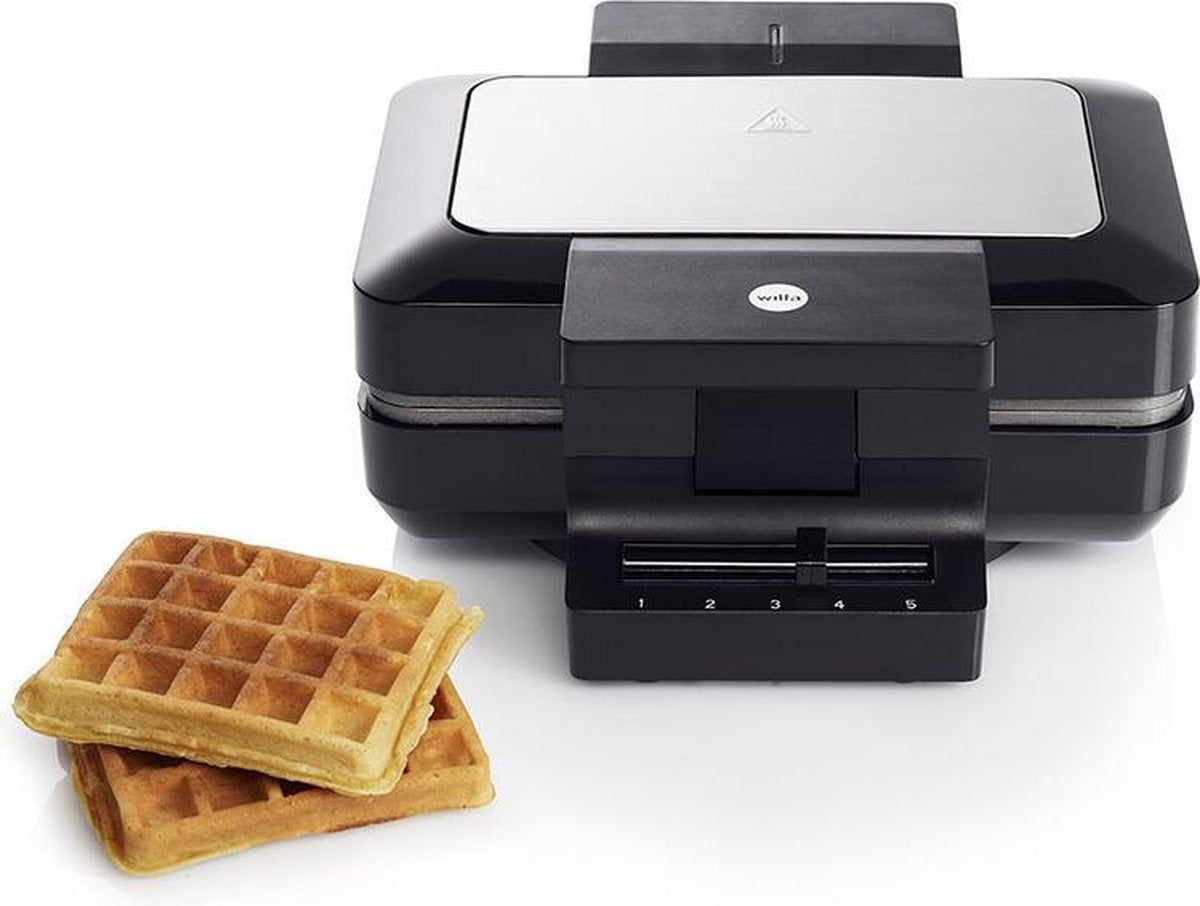Wilfa BW-1000W Belgische wafelijzer- zilver