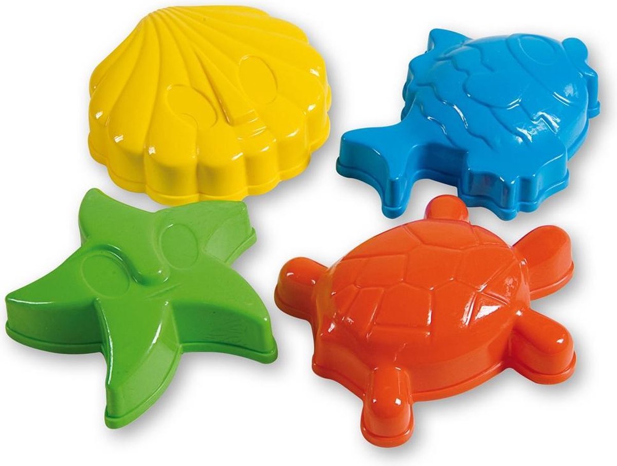 Androni Zandvormen Dieren 4 Delig Set