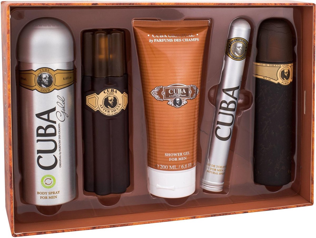 Cuba - Cuba Must Have Gold Gift Set 100 ml