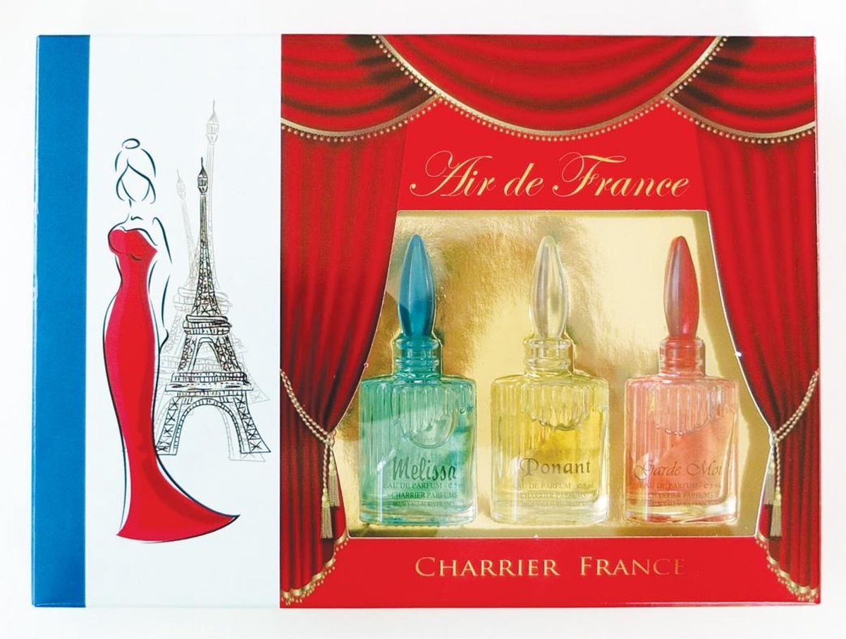 Air de France - 3 Franse parfum miniaturen in originele Franse verpakking