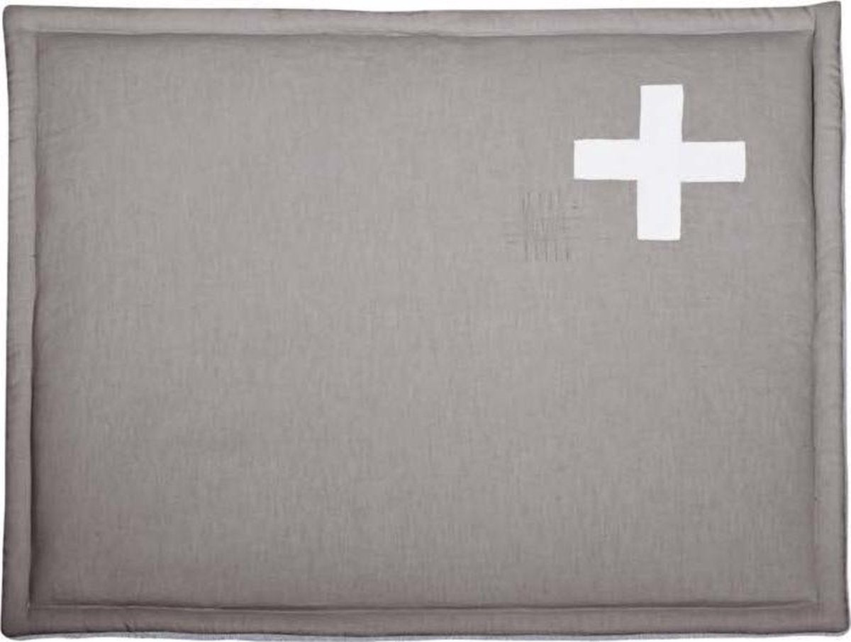 Stapelgoed Boxkleed XS Light Grey Cross