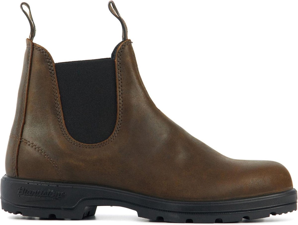 BLUNDSTONE Mannen Leer  Chelsea boots / Laarzen / Herenschoenen Classic leder - Bruin - maat 47