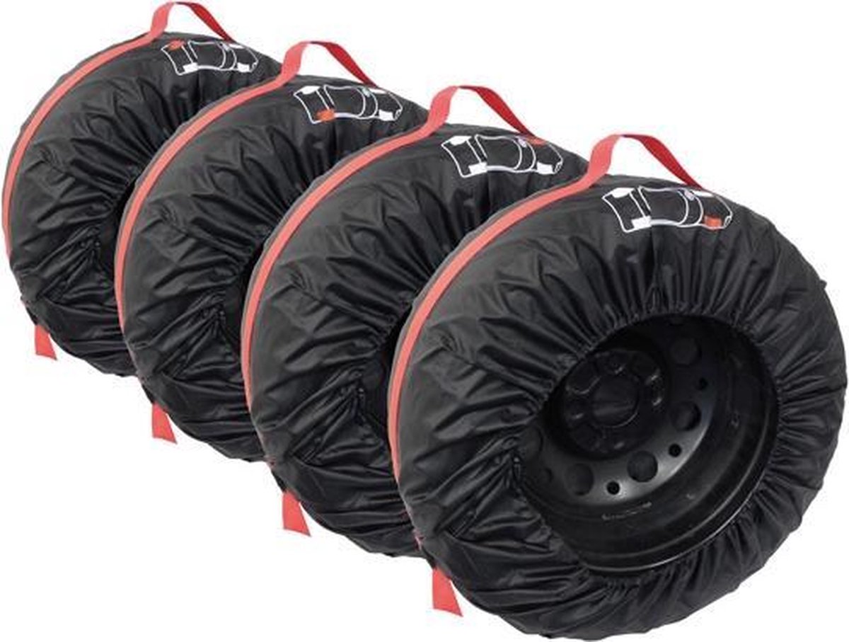 Bandenhoezen 4 Stuks - Voor de Opslag van Winterbanden en Zomerbanden - Bandenhoes - 13 tot 16 Inch