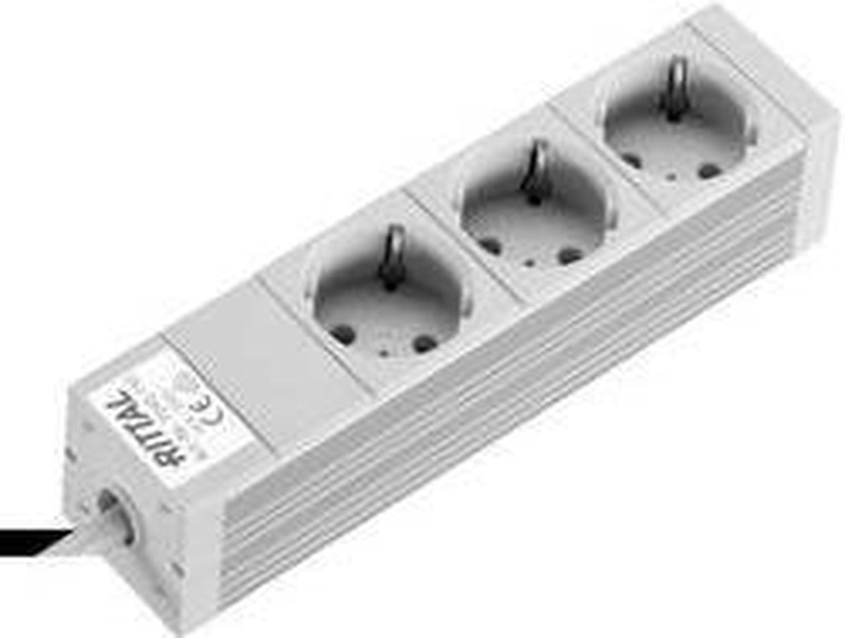 Rittal DK 7240.110 power uitbreiding Binnen 2 m 3 AC-uitgang(en) Grijs