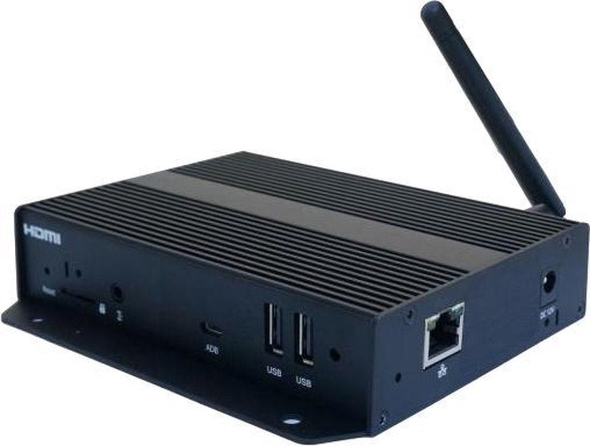 Iadea XMP-6250 digitale mediaspeler 8000 GB Wi-Fi Zwart