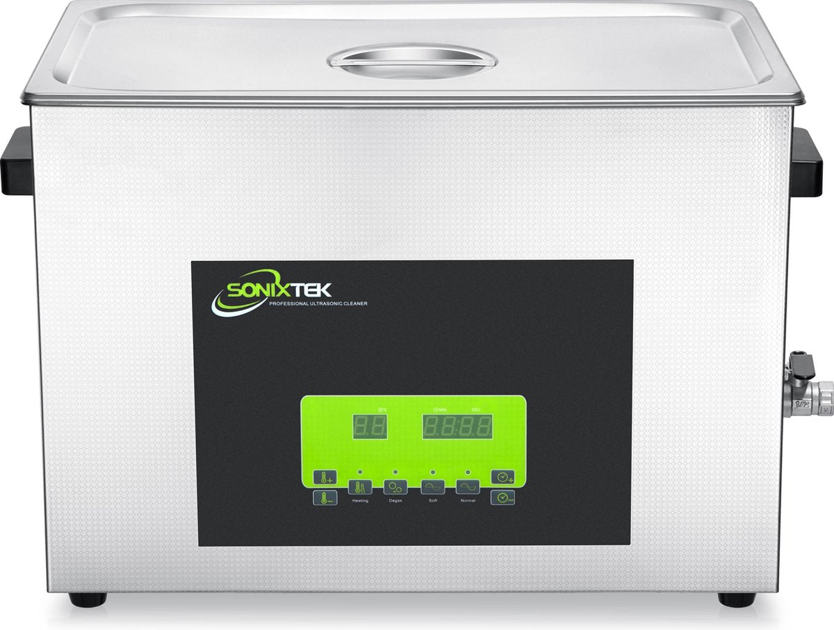 Sonixtek SD Series 30L 800W - Digitale ultrasone reiniger - RVS