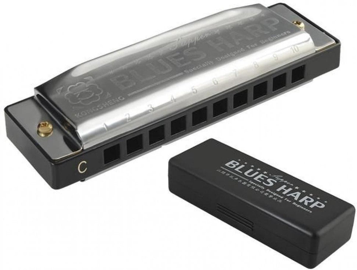 Metalen mond harmonica 10