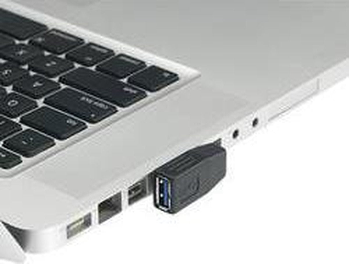 Renkforce USB 3.2 Gen 1 (USB 3.0) Adapter [1x USB 3.2 Gen 1 stekker A (USB 3.0) - 1x USB 3.2 Gen 1 bus A (USB 3.0)]