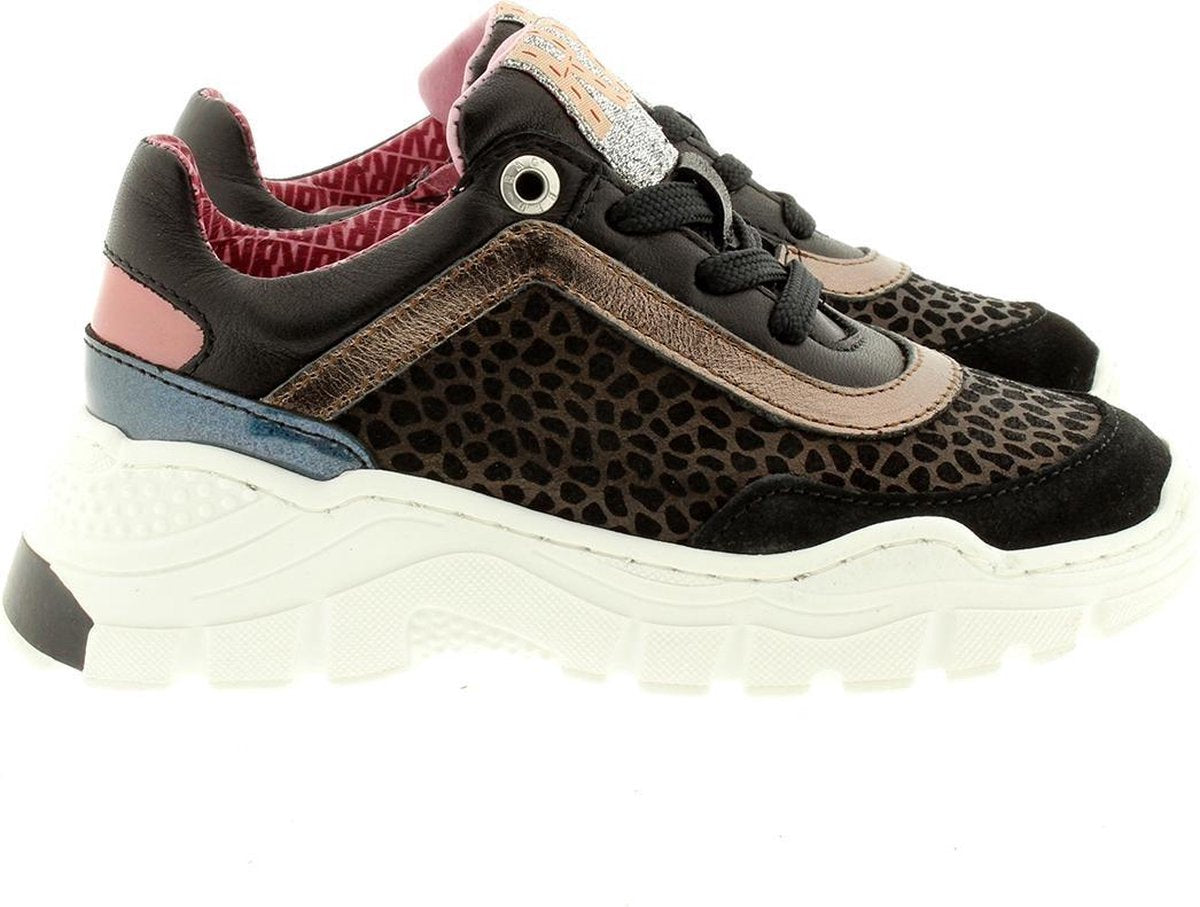 Red Rag 13032 - Dames MeisjesLage schoenen - Kleur: Zwart - Maat: 26
