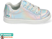 Bunnies Jr 220141 Lage sneakers - Meisjes - Zilver - Maat 27