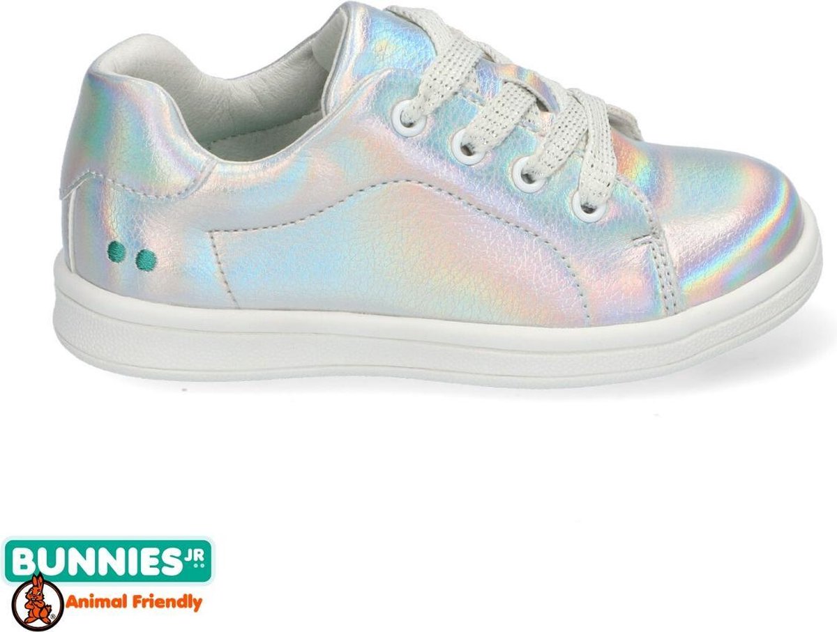 Bunnies Jr 220141 Lage sneakers - Meisjes - Zilver - Maat 27