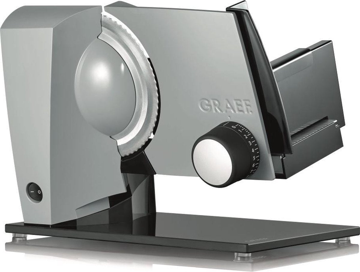 Graef Allessnijder Snijmachine 170Watt zilver kantelbaar