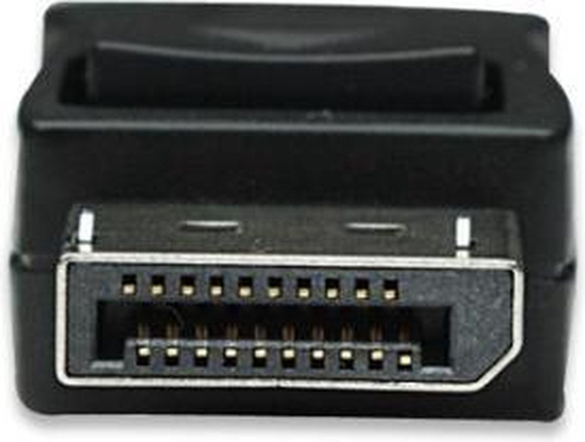 TECHly DisplayPort Aansluitkabel 0.50 m ICOC-DSP-A14-005 Zwart [1x DisplayPort stekker - 1x DisplayPort stekker]
