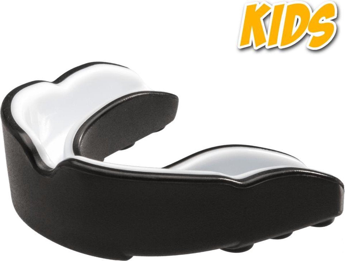 Topfighter Mondbescherming Boil 'n Bite Kinderen Zwart One size