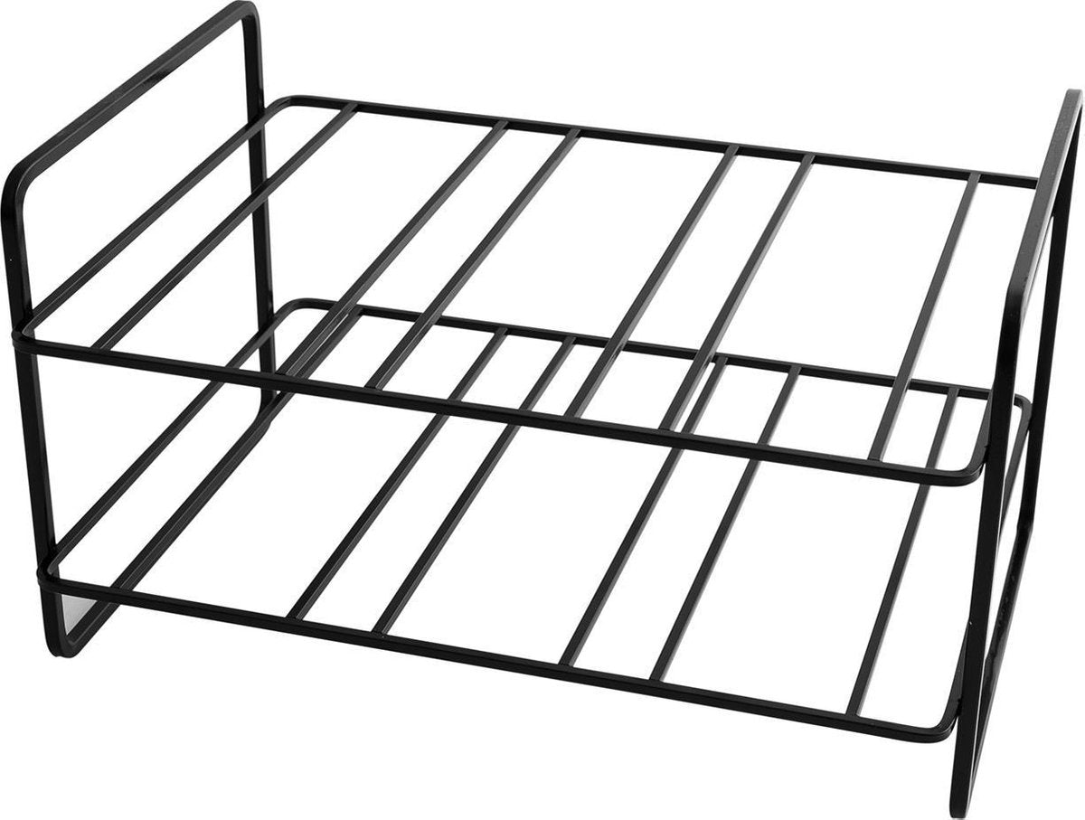 Point-Virgule Wire - Wijnrek - 6 flessen Zwart