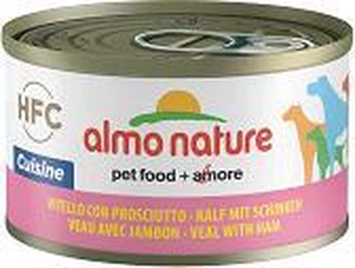 ALMO - NATVOER CUISINE 95 GR KALF ADULT