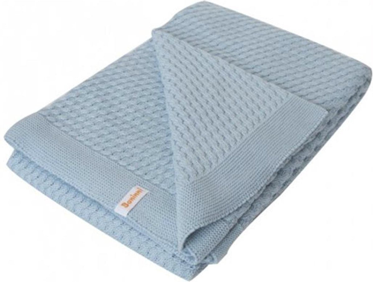 Baninni Dodo Wave - Ledikantdeken 100x150 cm - Blauw
