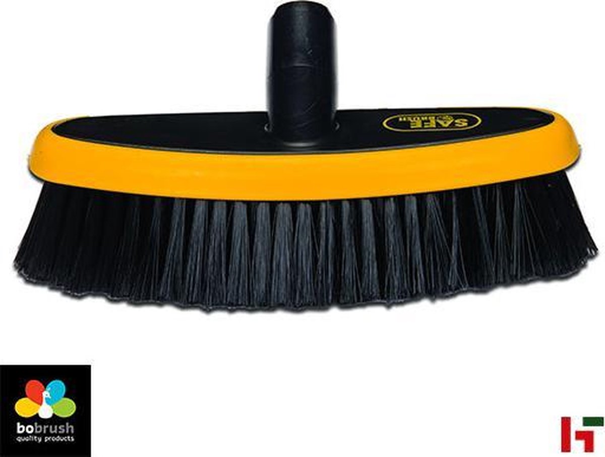 Wasborstel industrie - 25cm - zwart