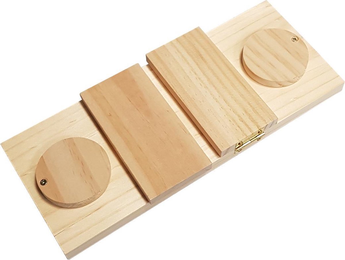 Duvo+ Houten sniffle `n snack puzzle dan 28x12x2