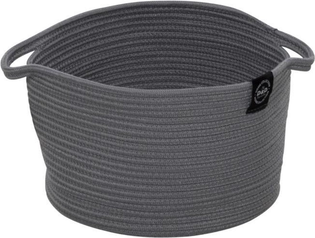 Homecollection kattenmand speelgoedmand pet-cave ribbon 30x30x20cm