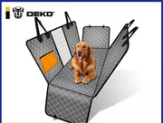 DEKO Hondendeken Auto - Achterbank & Kofferbak - Kijkvenster - Zwart - 140 x 145 cm-Hondenmand auto