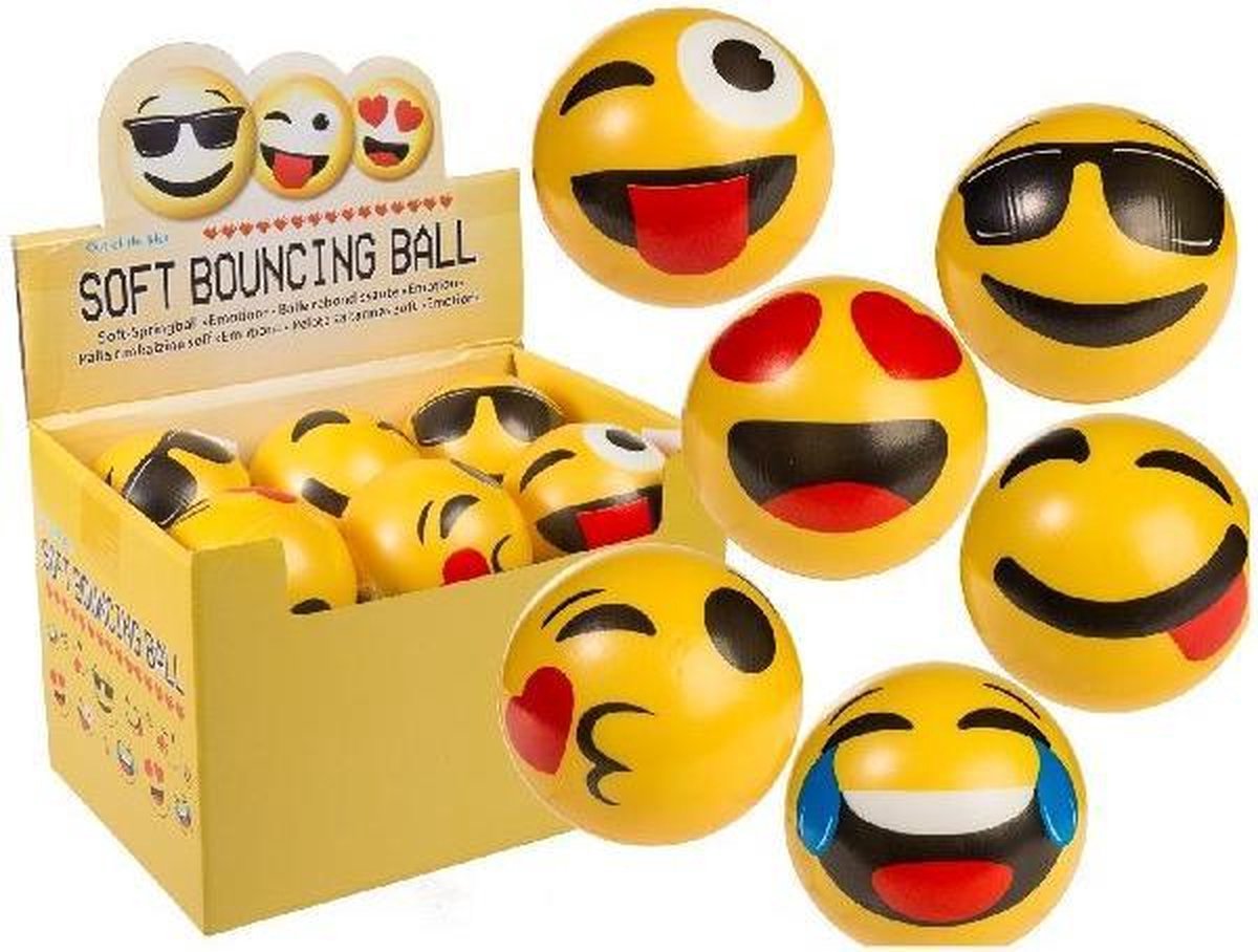 Soft Bouncing Ball 6ass. Disp.