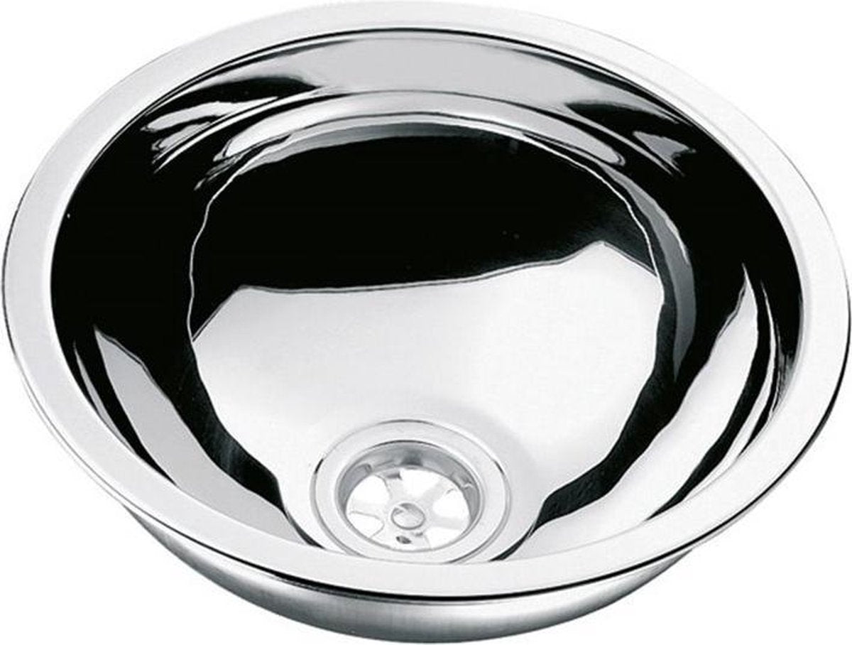 Allpa ronde RVS Spoelbak 33 cm