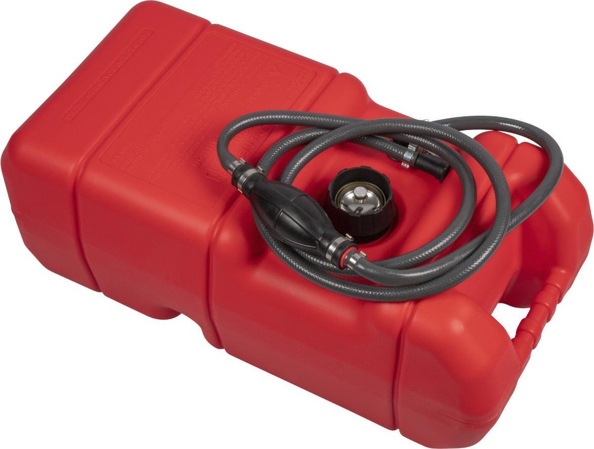 HIBO Benzinetank Set 22.8 liter Brandstoftank Met BrandstofMeter Mercury/Marine/Tohatsu