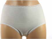 HL-tricot dames taille slip elastomeer  - S  - Wit